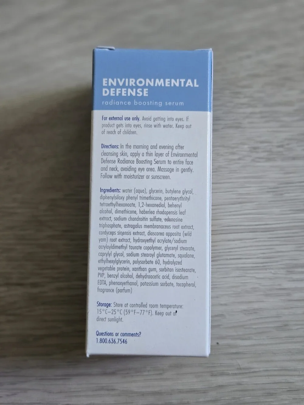 Obagi Environmental Defense Radiance Boosting Serum - White/Blue/Gold